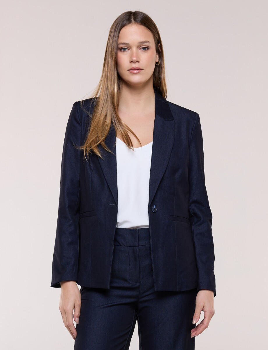 Blazer Career Denim - Marino 