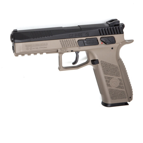 Pistola Cz P-09 Con Blowback A Co2 4,5mm DualTone - ASG DT-FDE