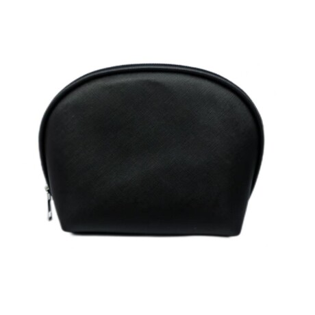 Necessaire semicircular negro