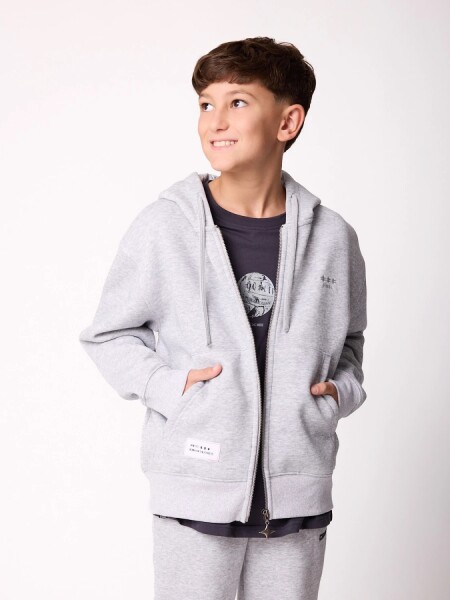 CAMPERA DIXIE ROYE TEEN GRIS