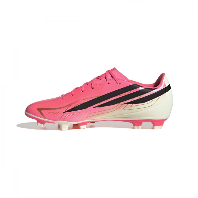 Championes Adidas F50 HYPERFAST CLUB FG/MG Hombre IH9375 Rosa-negro
