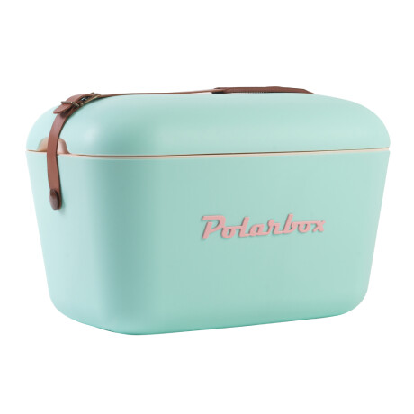 Conservadora Polarbox Classic Retro Vintage 20 L VERDE-AGUA