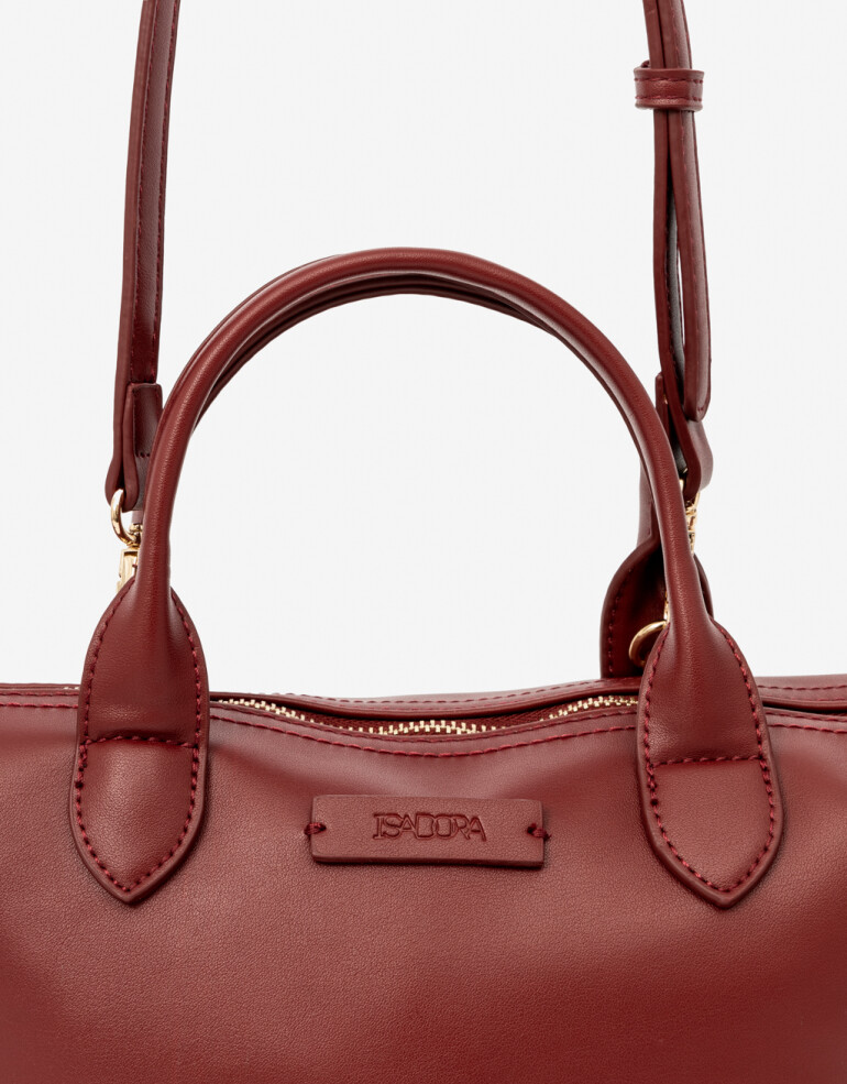 Bandoleras Bandolera Con Doble Asa - Rojo Burdeaux