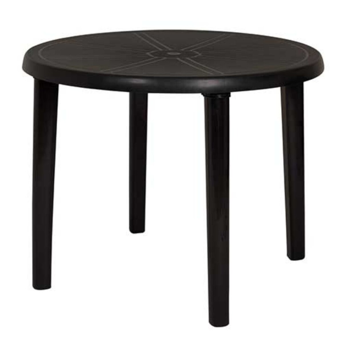 Mesa Redonda Mor Color Negro 