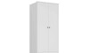 Ropero Americana PLUS 2 puertas + 2 Cajones - 100%MDF Blanco