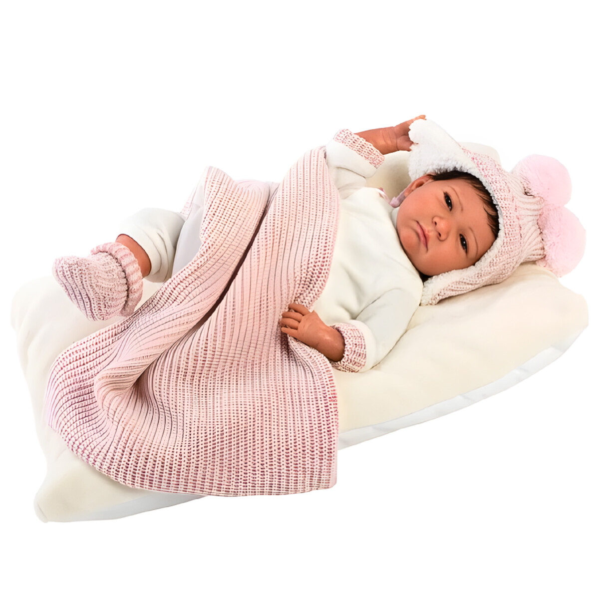 Bebe Muñeca Llorens Reborn Realista Hecha A Mano Silicona 