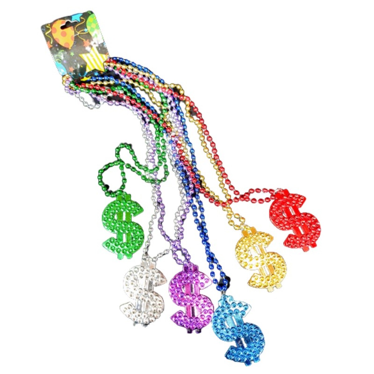 Collar de Perlas con Símbolo de Pesos x1 