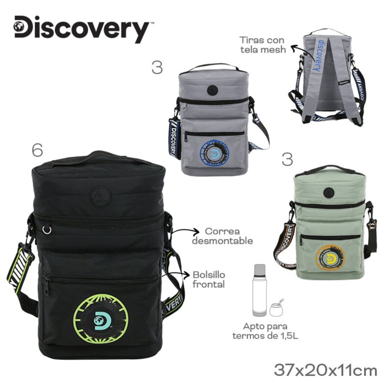 Mochila Matera Discovery Gris