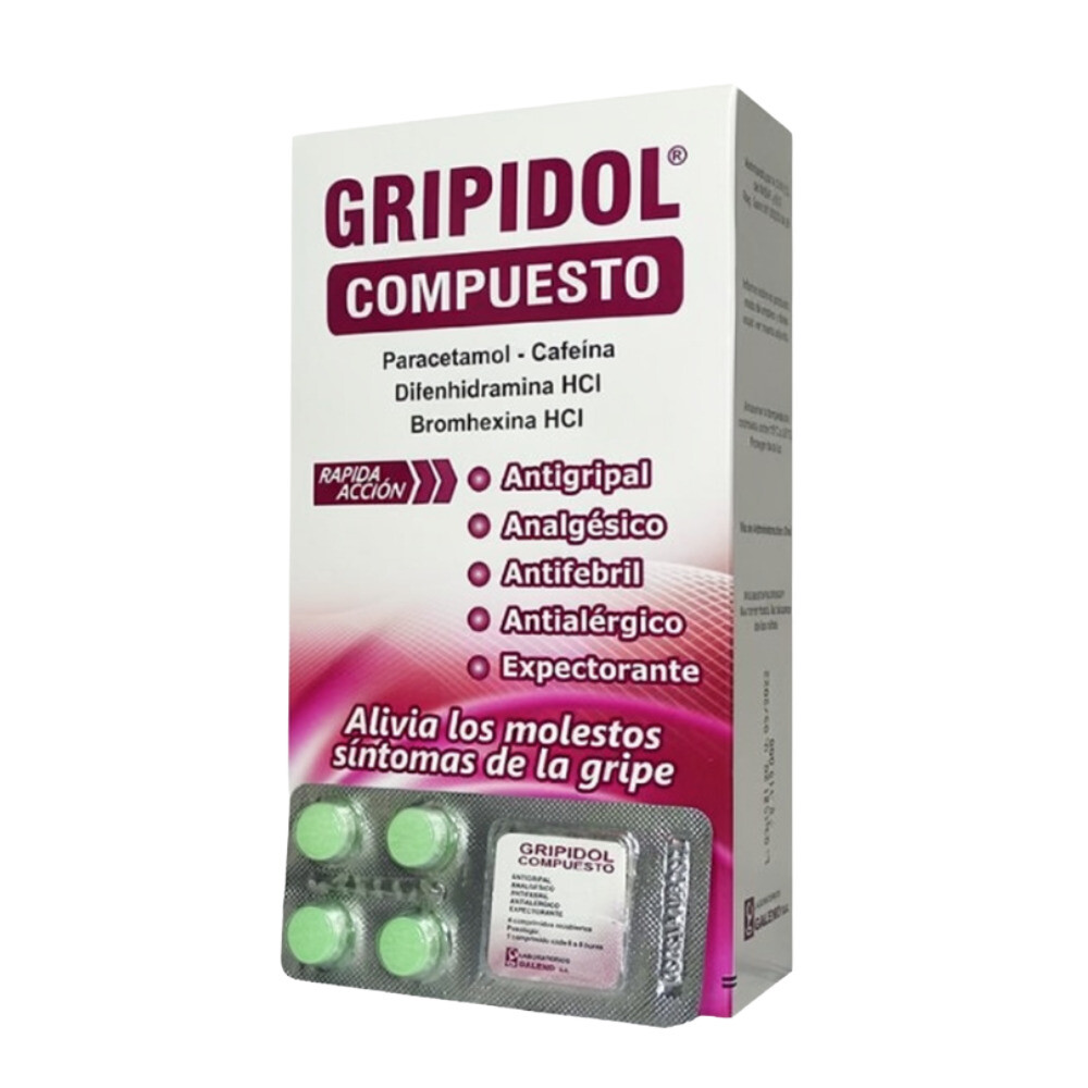GRIPIDOL COMPTO. COMP. EXHIB X 25 SOBRES única