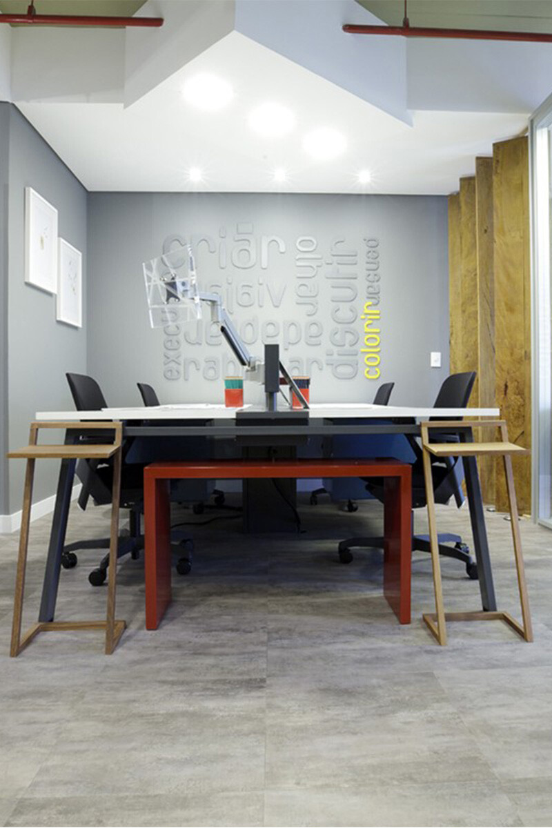 Square Flow Baldosa BALDOSA VINILICA SQUARE FLOW LOOSELAY 24269681 TITANIUM 600X600X4MM