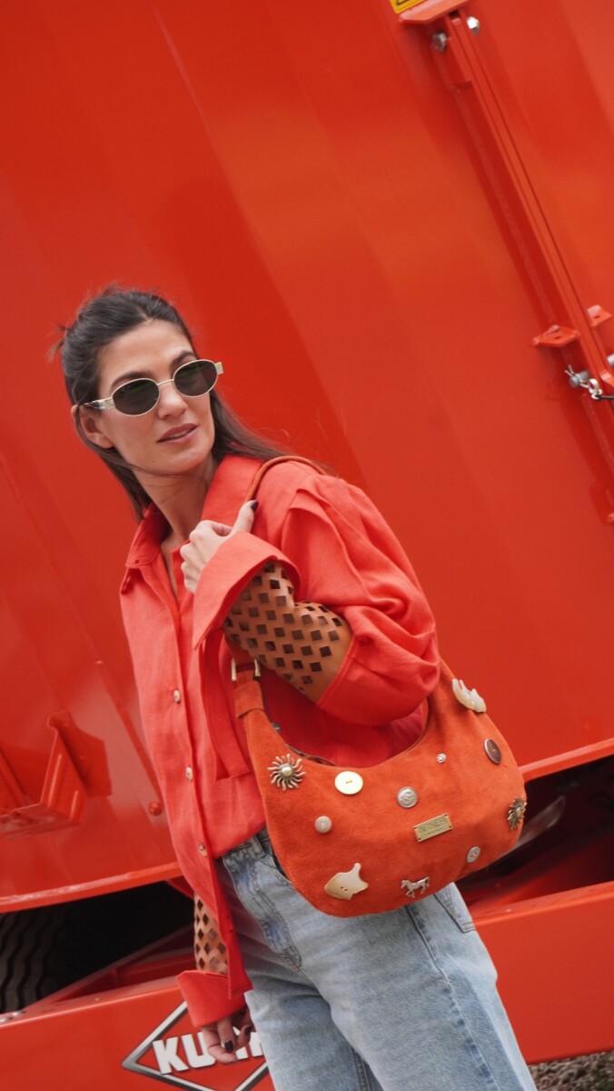 Deleite Multi Tachas Bag - Terracota 