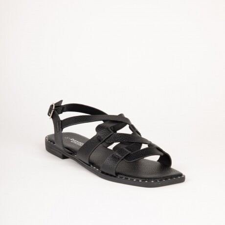 SANDALIA SILVERS Negro