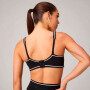 Bra Pureluxe Longline Low Impact Bra Mujer Black/classic White