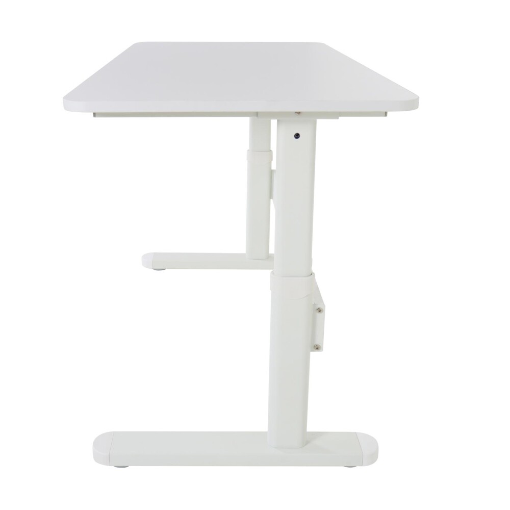 ESCRITORIO REGULABLE KIDS MDF-Y-METAL BLANCO CURIE 1,2M
