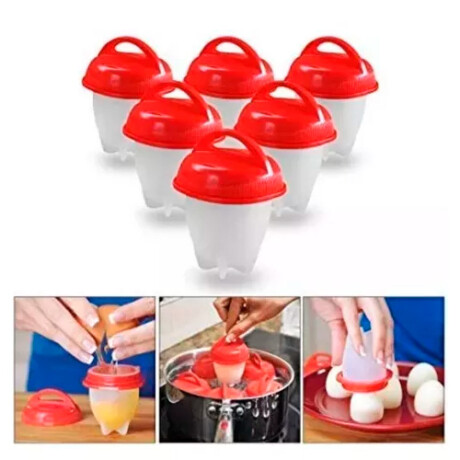 Pack X6 Hervidores de Huevos de Silicona 001