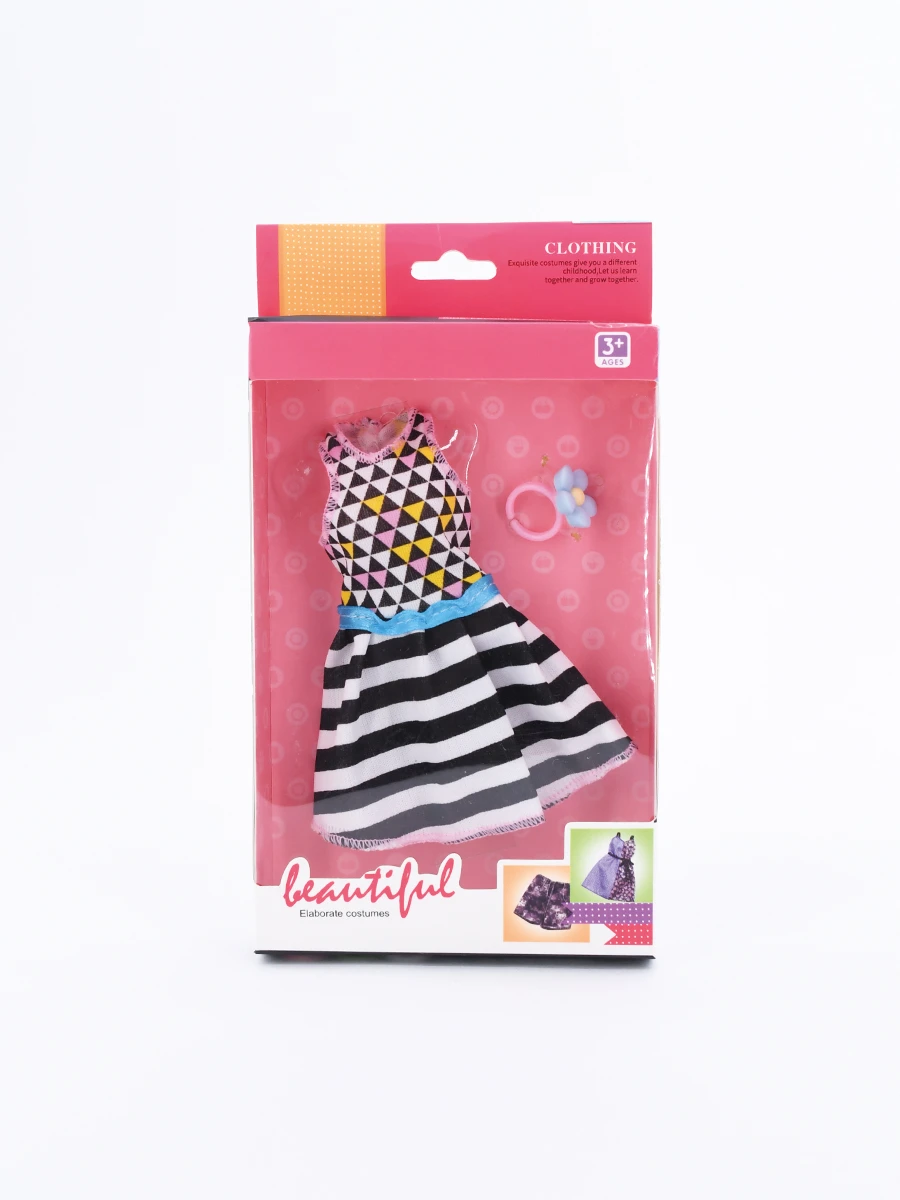 VESTIDO MUÑECA - NEGRO 