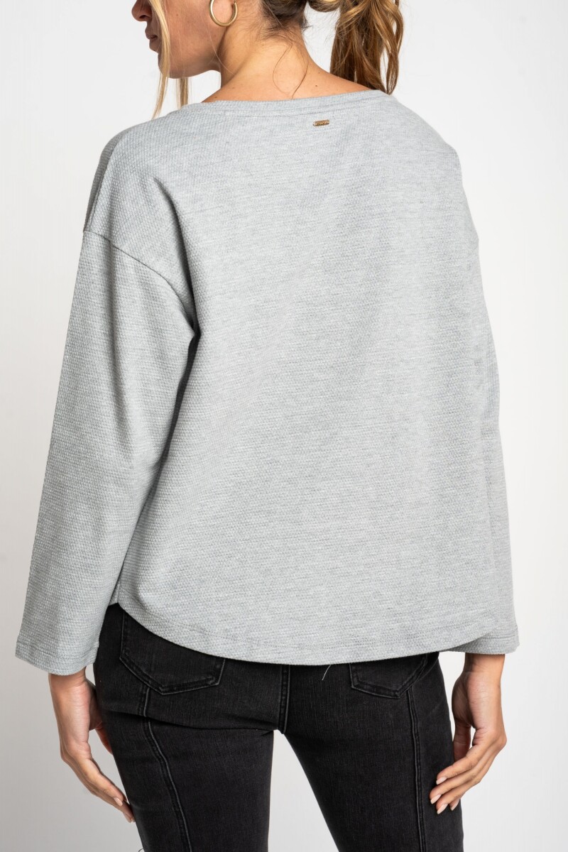 Sweater Gris Melange