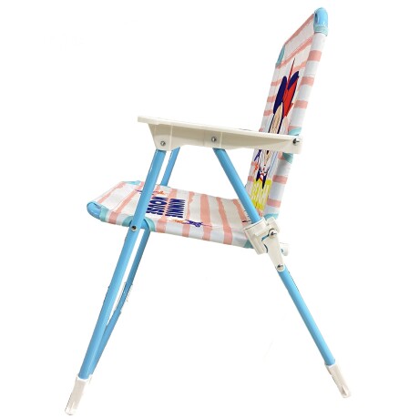 Silla plegable infantil para playa con diseños varios Rosa