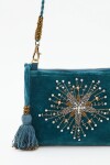 Cartera Mystic Glint Verde Oscuro