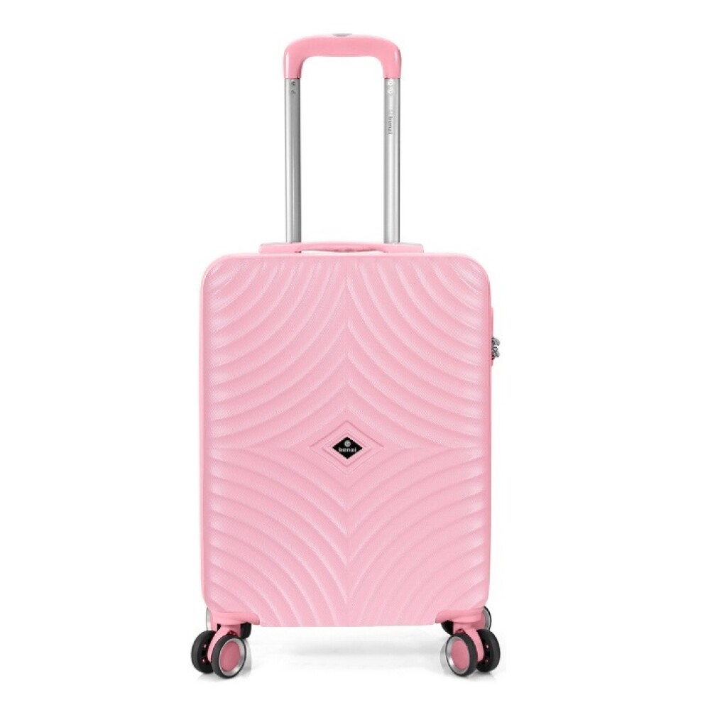 Valija Benzi 4 Ruedas Rosa S TROLLEY INDIVIDUAL ABS 4 RUEDAS BZ5687RS-50