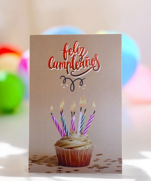 Tarjeta cumpleaños 10x15 DISEÑO 6