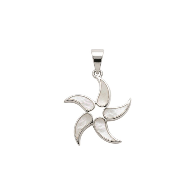 Dije Estrella - Plata 925 - Nacar - CP659 conpiedra