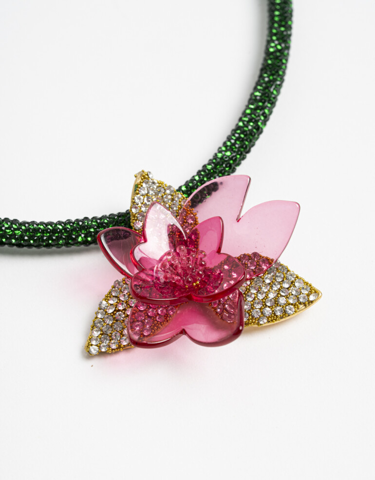 Collares Cortos Color Collares Cortos, Dia De La Primavera - Combinacion Multicolor