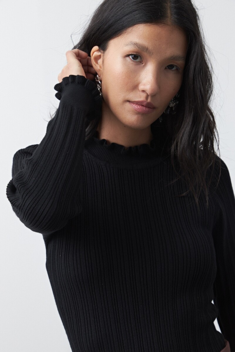 POLERA BETANIA Negro