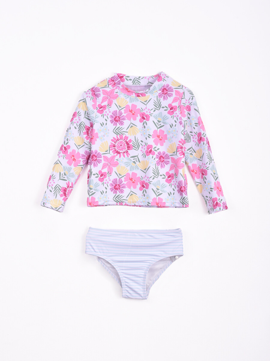 CONJUNTO POLI REMERA Y BIKINI - VARIANTE 1 