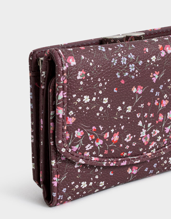 Billetera Estampado Flores