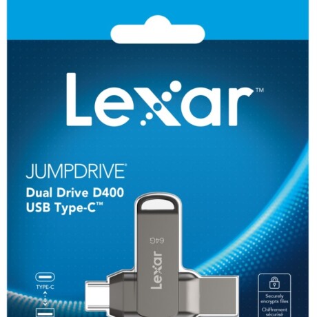 Pendrive Lexar 128GB Jumpdrive Dual Drive D400 USB 3.2 001