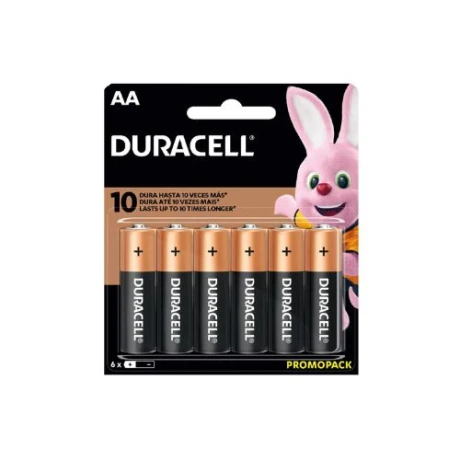 Pack X6 Pilas Duracell Aa 001