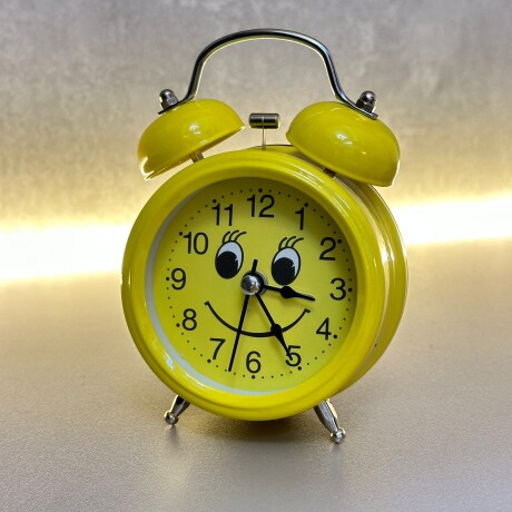 Reloj Despertador Smile Vintage Metal Reloj Despertador Smile Vintage Metal