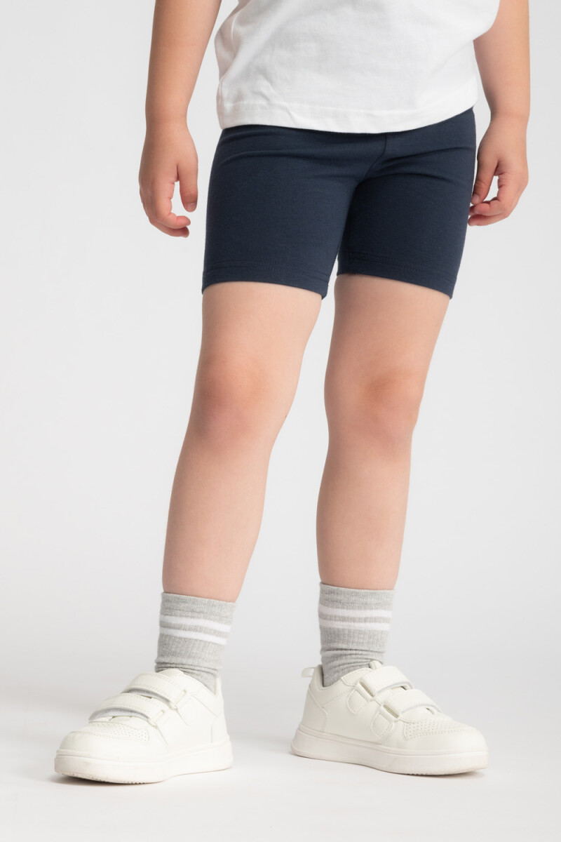 Leggings cortas Azul