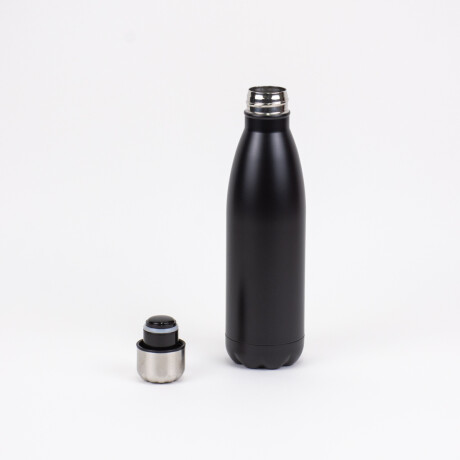 Botella Térmica Con Tapón Rosca 500 Ml Negro