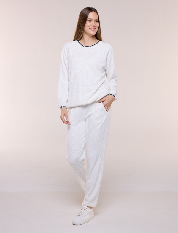 Jogger Comfy Con Bolsillos CRUDO/MULTI