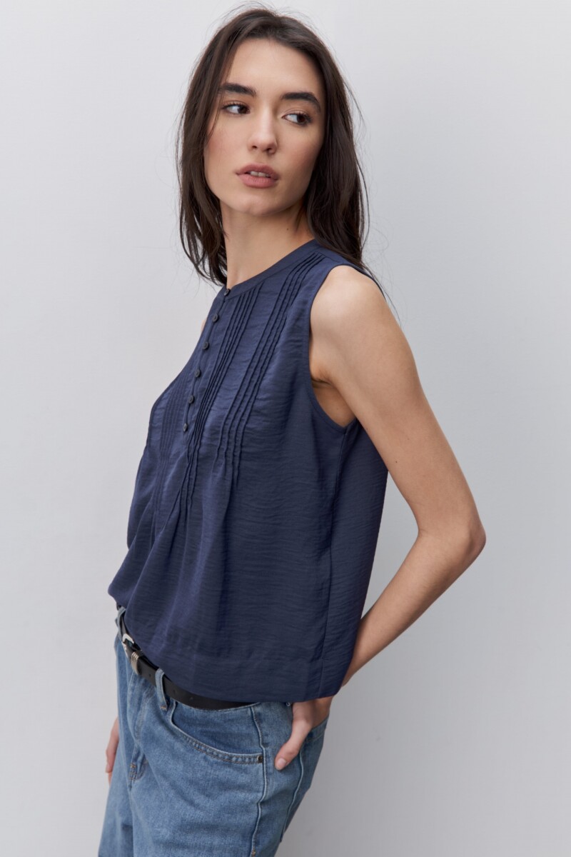 BLUSA NUPA Azul Marino