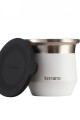 MATE TERRANO ACERO FLAP BLANCO
