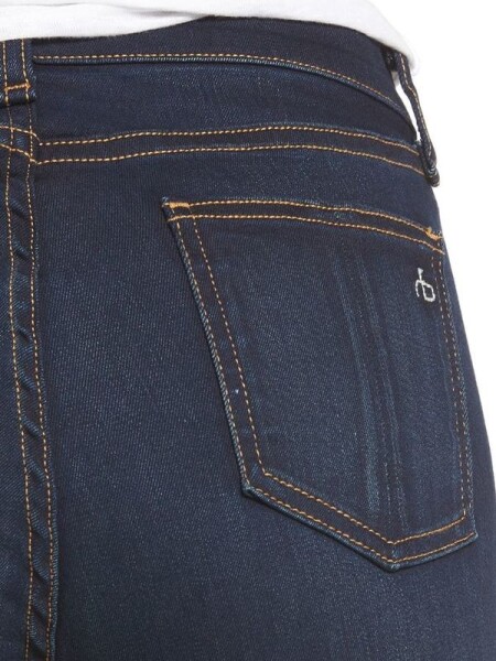 Jean skinny elastizado con bolsillos, Bed Azul