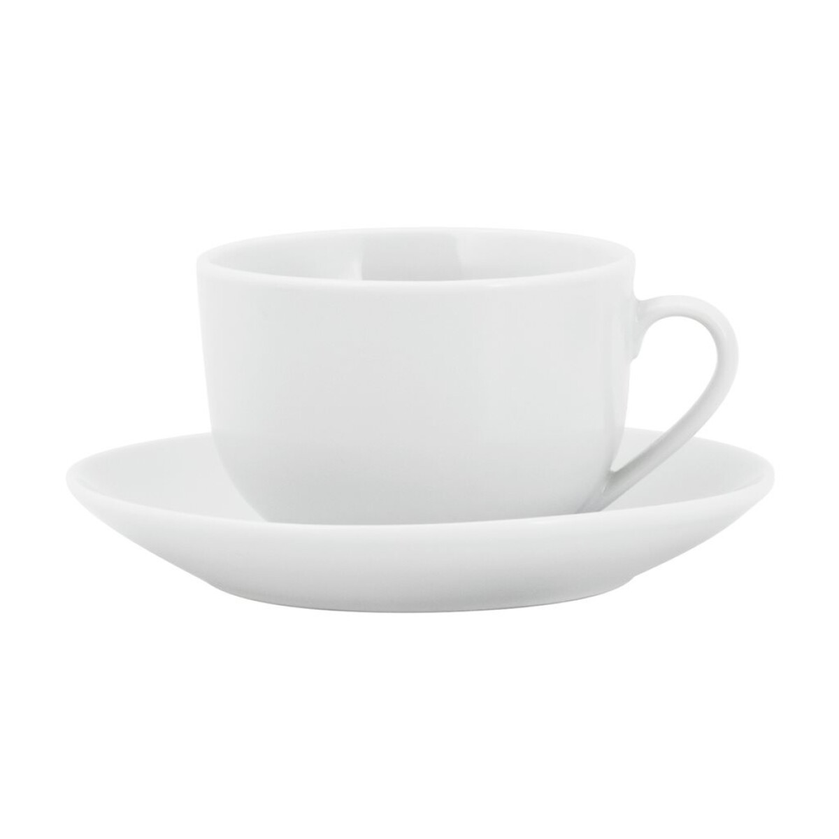 TAZA DE TE 220ML C/PLATO MODERN PORC BLANC SELECTA 