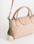 City Cartera City Trenzada - Rosa Viejo