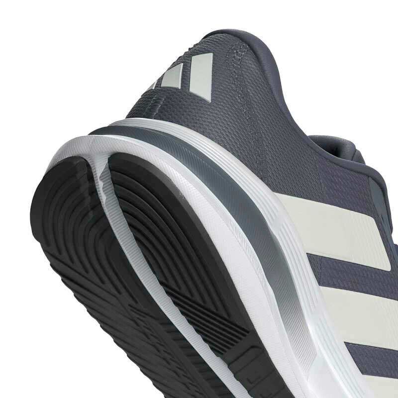 Championes de Hombre Adidas Running Galaxy 7 Gris - Blanco