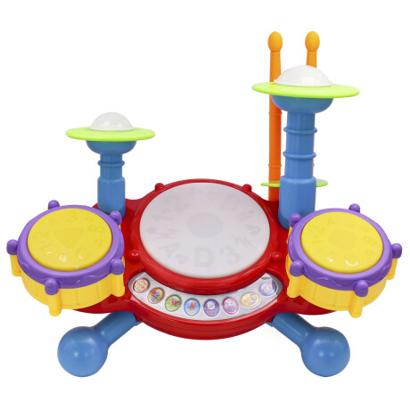 Juego Musical Didáctico Infantil Batería con Luces VARIOS
