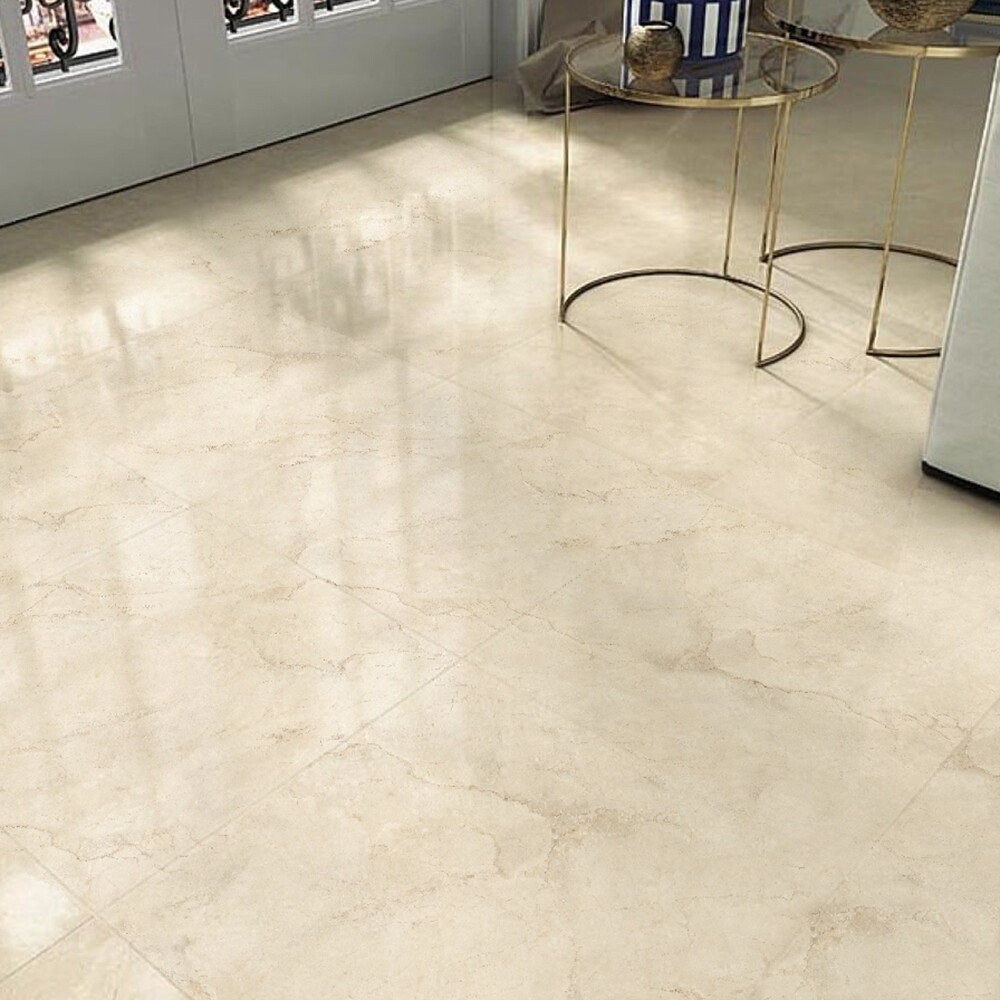CERÁMICA PARA PISO CREMA RECTIFICADO "A" 60X60 CM Cerámica Para Piso Crema Rectificado "a" 60x60 Cm