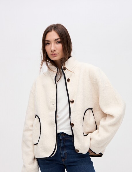 Campera Gloria Crudo