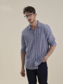 SHIRT SAVANNAH 6.0 PIEDRA RAYAS ANCHAS