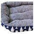 Cuna Cama Cucha Mascota Perro Gato Rectangular 50 X 37 Variante Ballenas