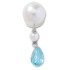Jibbitz Pearl and Gem Dangle Multicolor