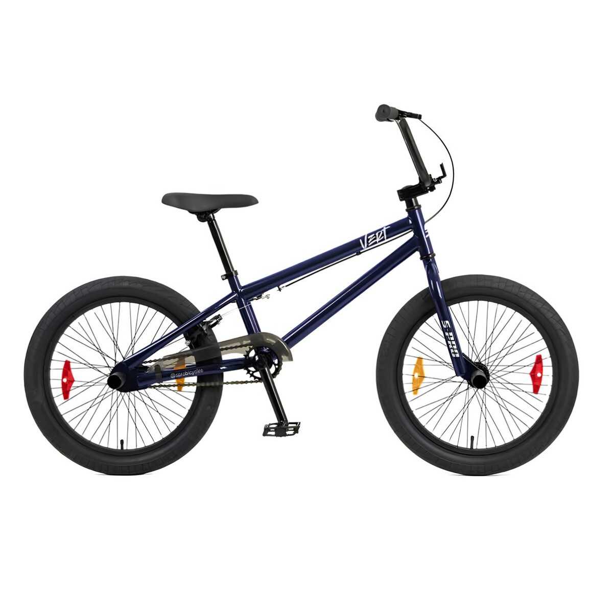 Bicicleta Bmx S-pro Vert Rodado 20 Color Azul/violeta 