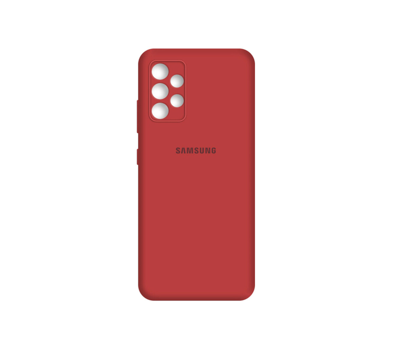 Estuche TPU para Samsung A72 Rojo 